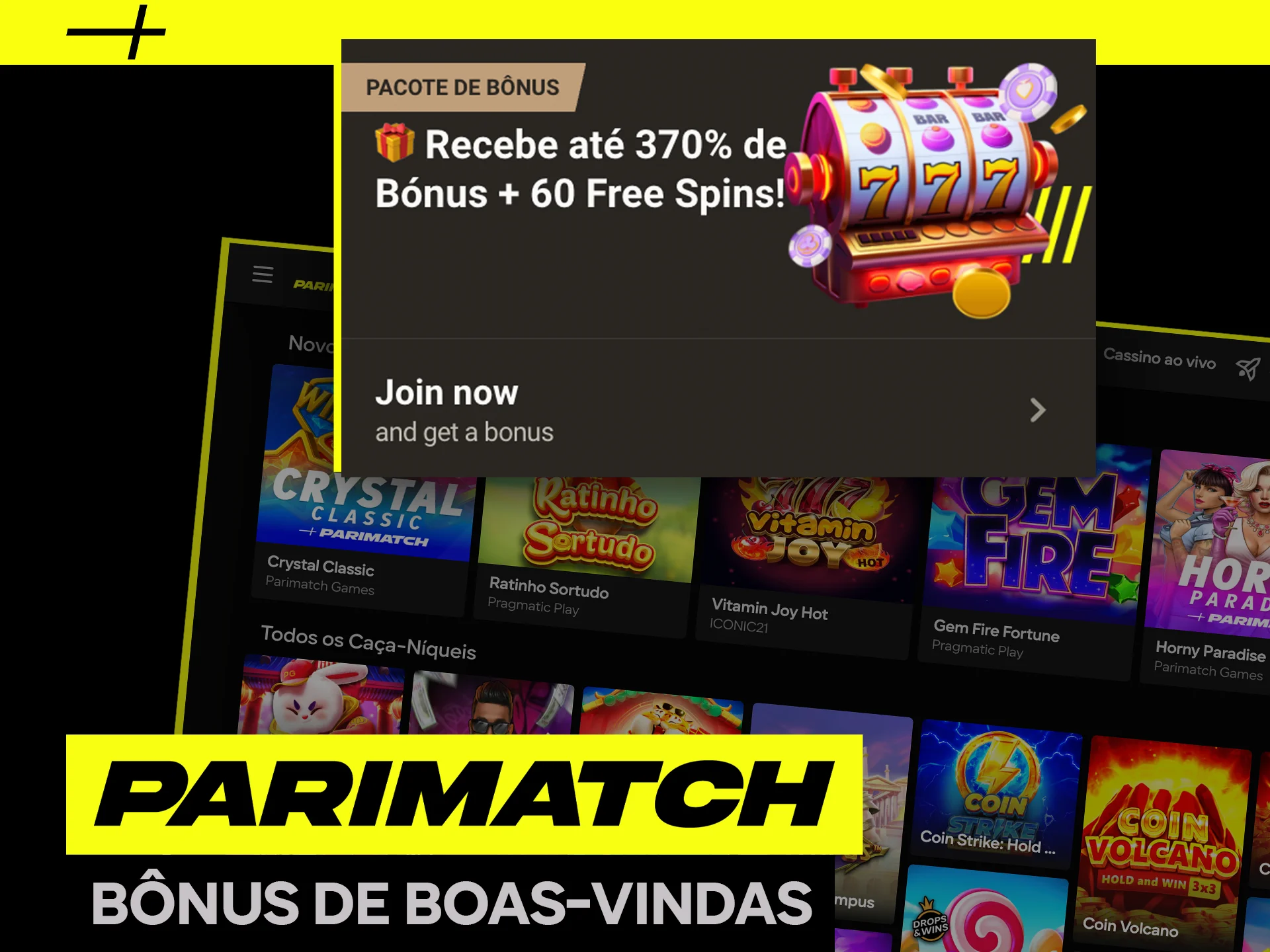 Não se esqueça de usar o bónus de boas-vindas do casino.