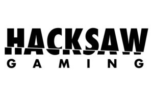 Logotipo da Hacksaw Gaming.