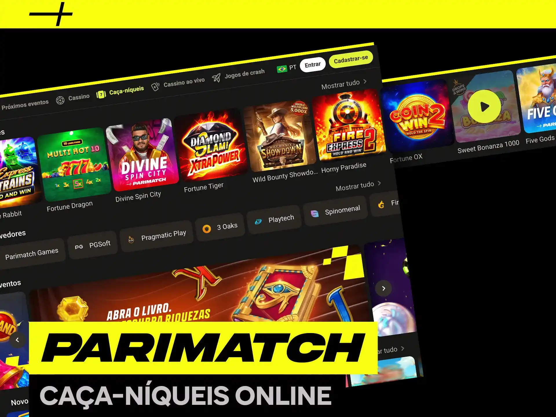 Parimatch Brasil tiene la mejor colección de apuestas.